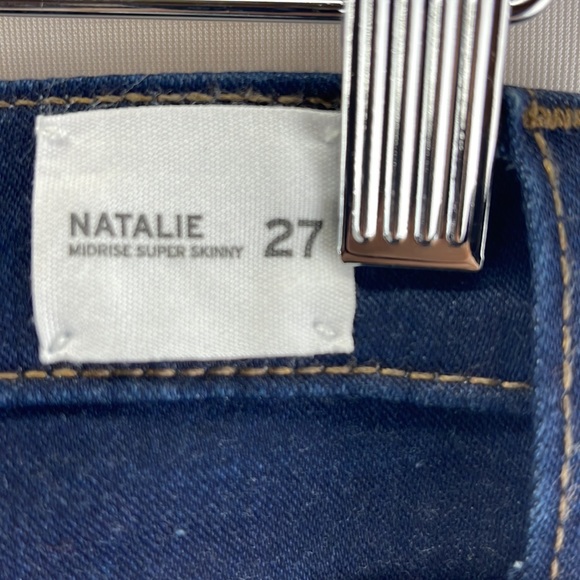 Hudson Jeans Krista Low Rise Ankle Straight Leg Jeans - Picture 4 of 12